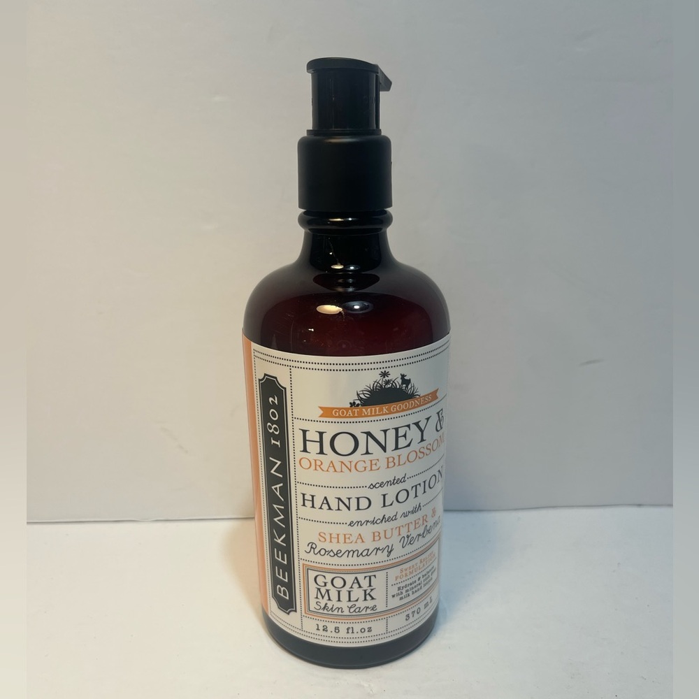 Beekman 1802 Lotion Honey & Orange Blossom 12.5 oz NEW